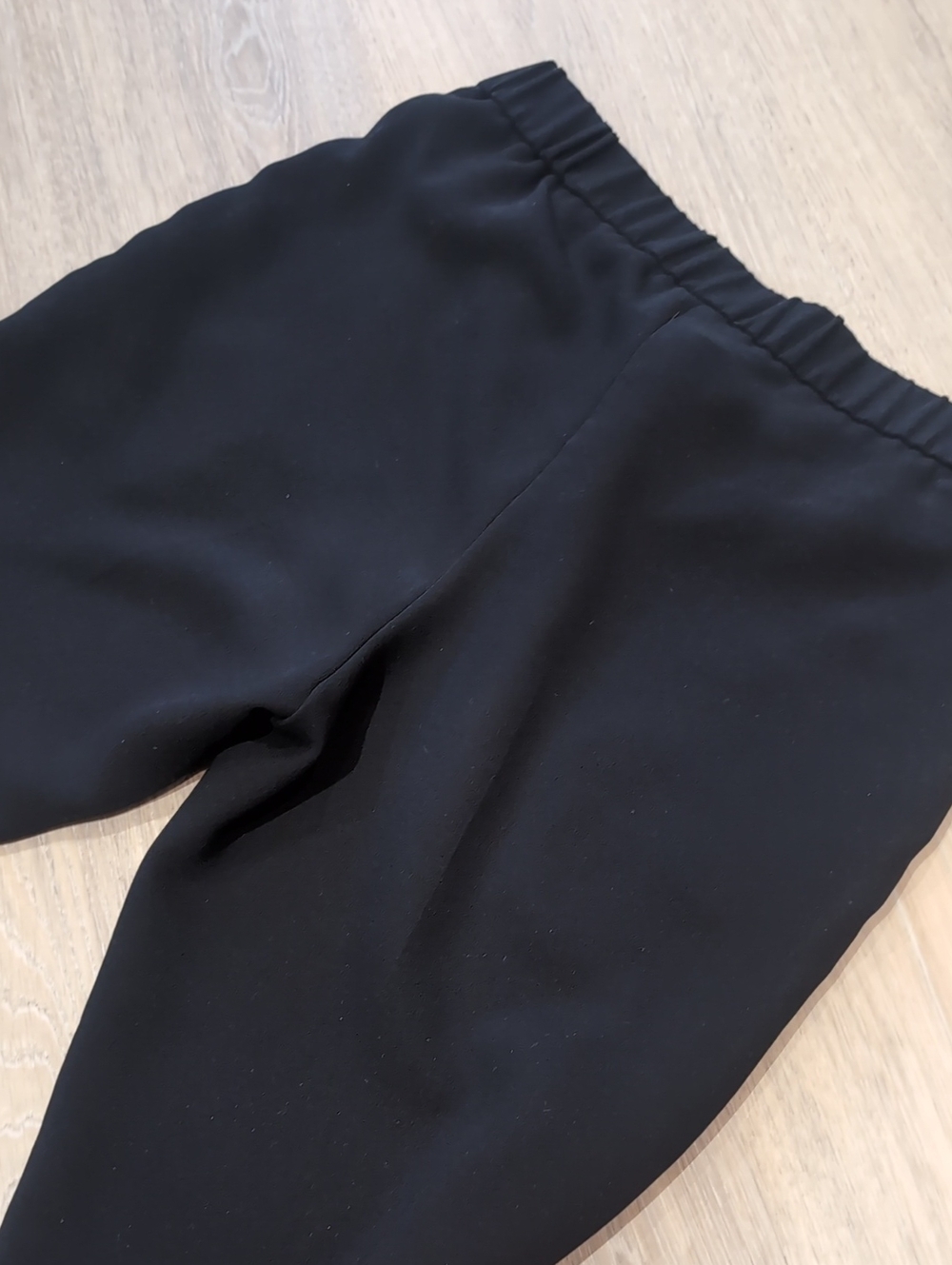 Aritzia Black High Rise Tapered Trousers - Picture 8 of 9